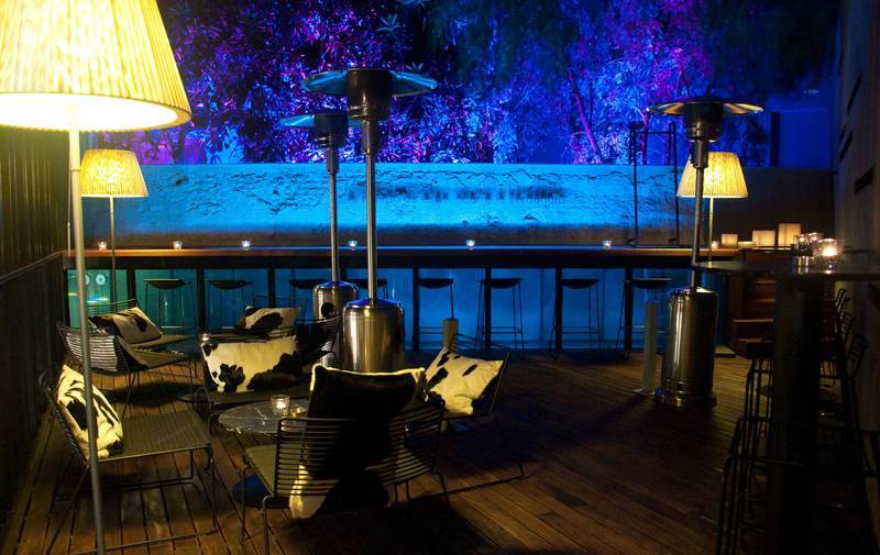 Caro Hotel Валенсия Экстерьер фото The Sky Bar at the top of the hotel
